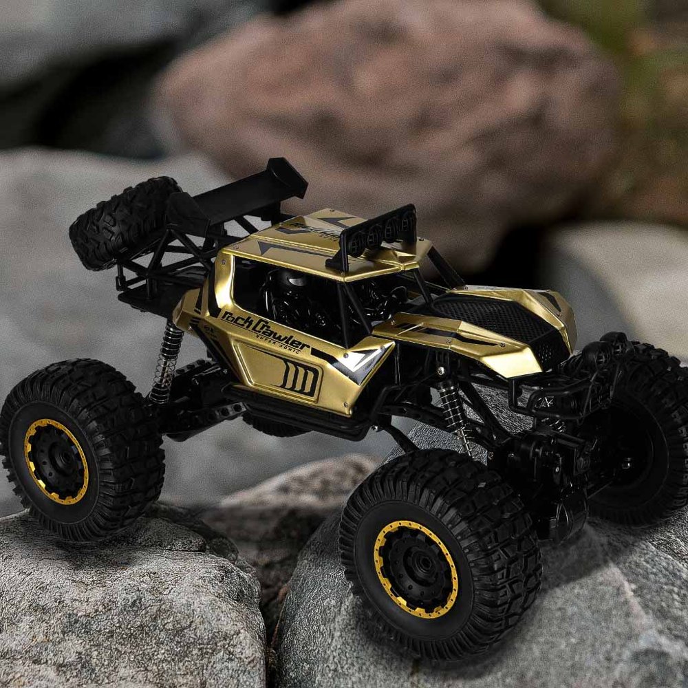 Crawler RC Géant 1:8 — 51 cm, Carrosserie Métal, 4×4