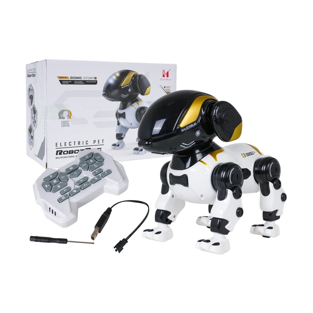 Chien Robot Bunny — Télécommandé, Vocal & Programmable