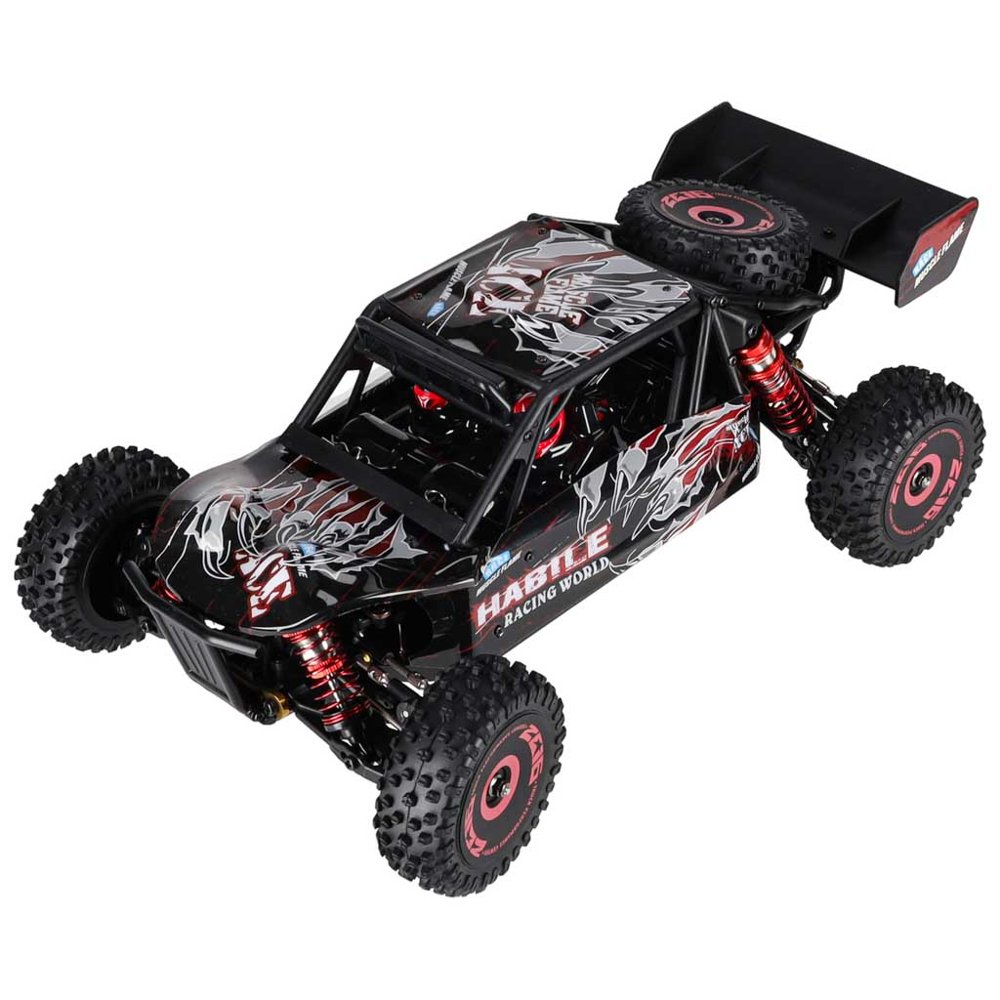 Voiture RC WLToys 124016 Brushless — 75 km/h 4×4, Échelle 1:12